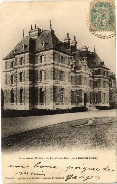 CPA Le noveau Chateau de Condé-sur-Iron pres BRETEUIL (181694)