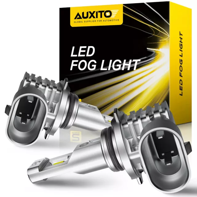 AUXITO 9006 LED Headlight Kit Combo Bulbs 6500K High Low Beam Super White Bright