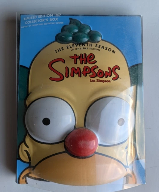 THE SIMPSONS: ELEVENTH Season 11 (4-Disc Set) Collectible Krusty