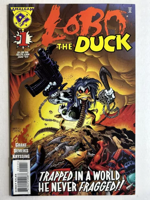 Lobo The Duck #1 | VF/NM | Doctor Bongface | Amalgam Comics (Marvel/DC)