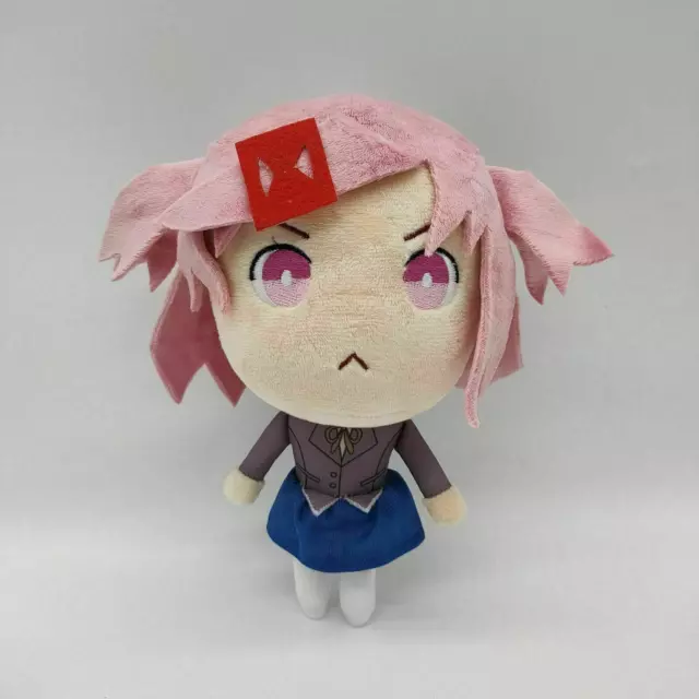 Official Doki Doki Literature Club Plus Natsuki Plush Figure 8.5 Plushie  Doll