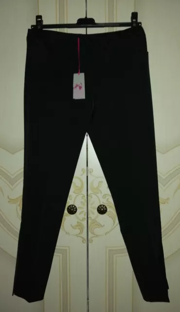 Pantaloni Scee By Twin-set, nuovi, neri, taglia XS