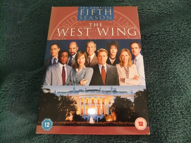 The West Wing The Complete season 5 DVD box set. (Region 2, English, 12+).