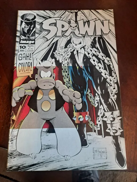 Spawn #10 (May 1993, Image) [Cerebus, Superman] Dave Sims, Todd McFarlane -v