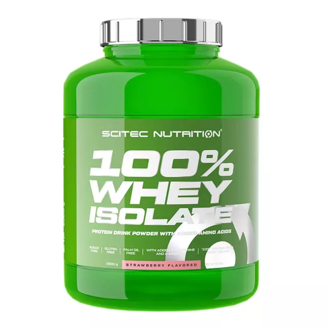 (33,95 EUR/kg) Scitec Nutrition Whey Isolate Protein 2000g Dose Eiweiß Pulver