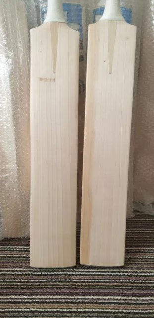 Grade 1 English Willow Cricket Bat, Adult size SH - Plain, no stickers