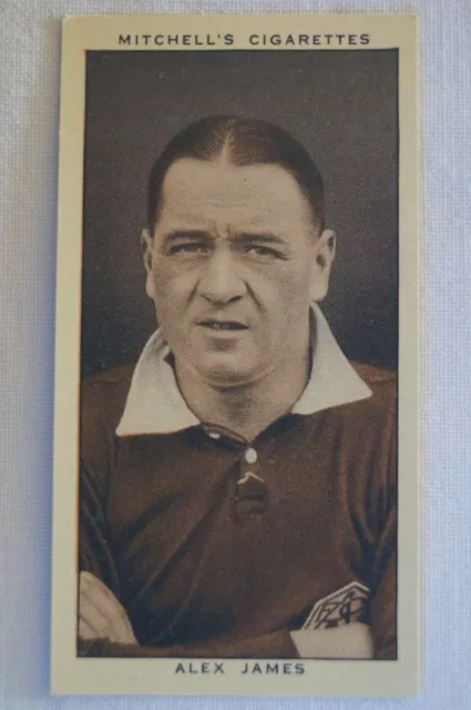 Soccer A Gallery of 1934 Series Vintage Stephen Mitchell Card Alex James