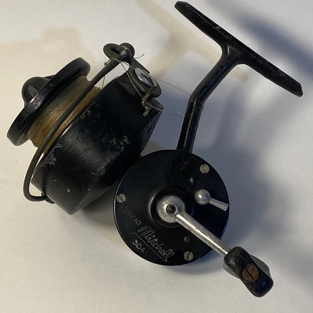 Moulinet De Pêche Vintage Mitchell Garcia 305 - Fabriqué En France