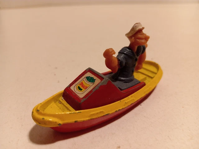 Corgi Comics Popeye Paddle-Wagon, 1967 / 1969 métal, rare