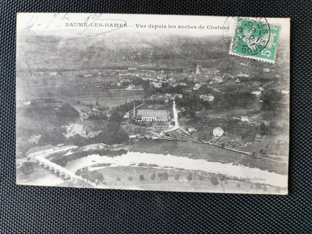 CPA 25 BAUME-LES-DAMES - Vue depuis les roches de Chatard