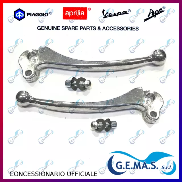 Set Paar Hebel Und Schrauben Bremse Kupplung Piaggio Vespa Px 125 150 200 Alle