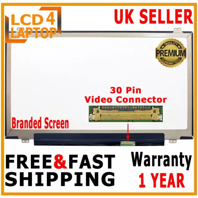 Lenovo ThinkPad T450S Compatible Laptop Screen 14" LCD LED FHD IPS 1920 X 1080