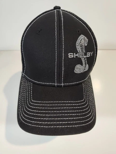 Shelby Super Snake Cobra Logo Black Hat Ford S/M New Era 39Thirty