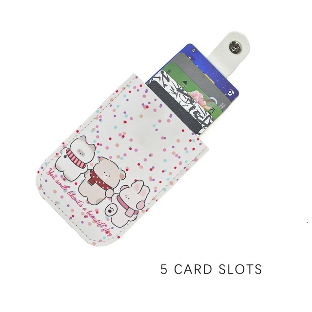 PULLOUT TYPE ID Card Holder RFID Blocking Business Card Case Men £4.20