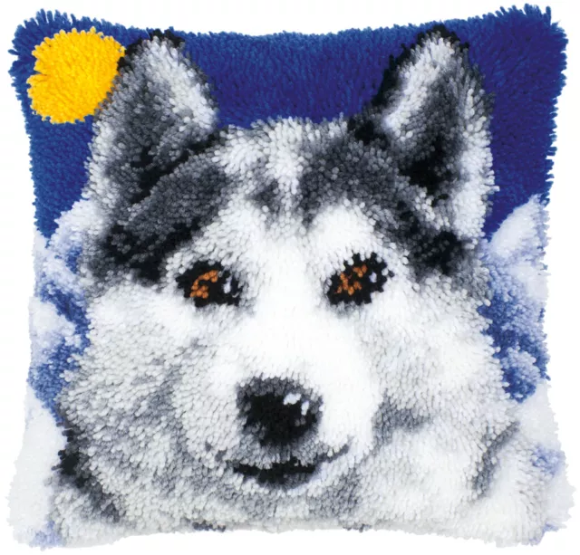 Vervaco  Knüpfkissen  " Husky "  PN-0014127
