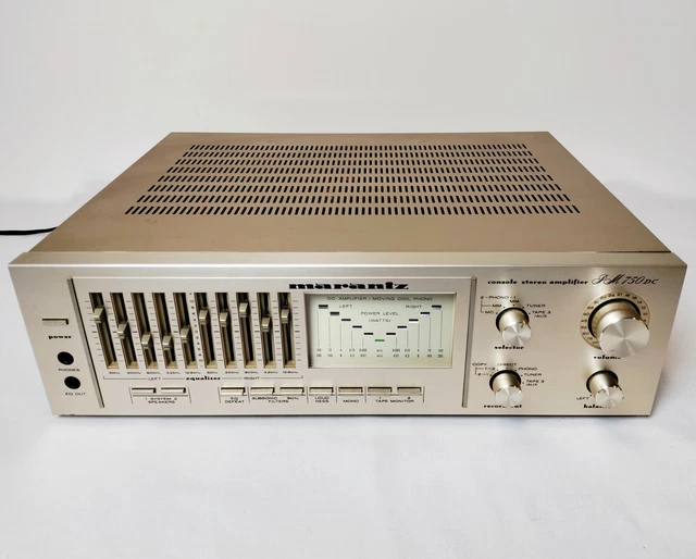 Ampli Vintage Marantz PM750DC – Console Stéréo, Fait Son (occasion)