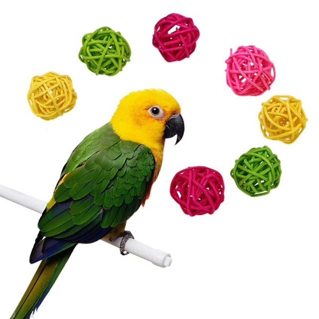 2x Kaninchen Kauen Spielzeug Vogel Kauen Spielzeug Papagei Spielzeug Kauen 10