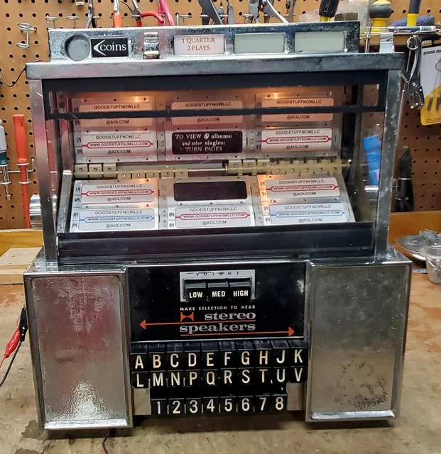 SEEBURG SC1 WALLBOX JUKEBOX with SPEAKERS -  Stock #6003