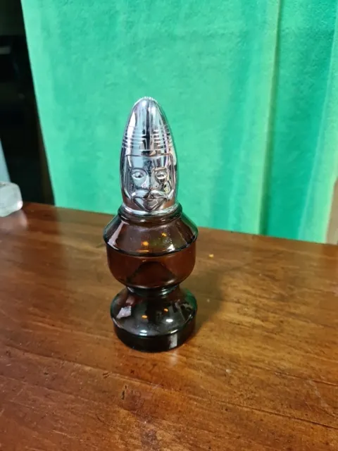 Vintage Avon The Bishop Chess Piece Wild Country After Shave Bottle Empty