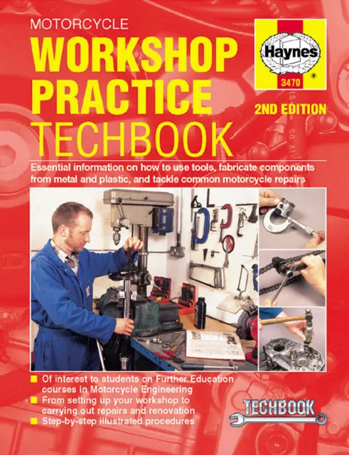 Haynes Workshop Manual For 3470 Motorcycle PRACTICE TECHBOOK-SPECIAL