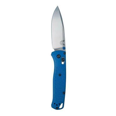 Benchmade Bugout 535 Folding KnifeCarry Camping Drop-Point Blue Handle With Box