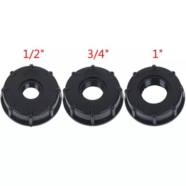 Adattatore serbatoio IBC filo 1/2"" 3/4"" 1"" rubinetto connettore acqua valvola di ricambio*t~