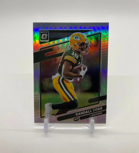 Randall Cobb 2021 Panini Donruss Optic Silver Prizm #102 Green Bay Packers Used