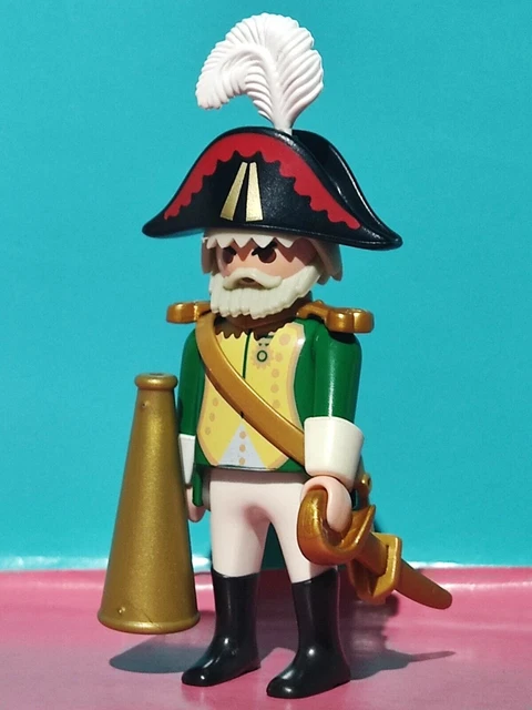 Figurine Playmobil Officier Anglais Napoléon - Collector, Occasion Mais état Neuf, Fabriqué à Malte