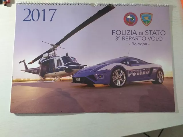 Calendari Polizia Di Stato - 3 Reparto Volo - bologna.