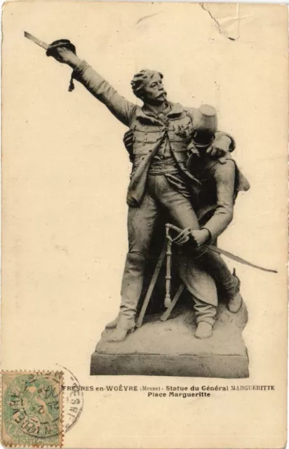CPA Fresnes in Woevre - Statue of General Magueritte - Place Margueritte (232355)
