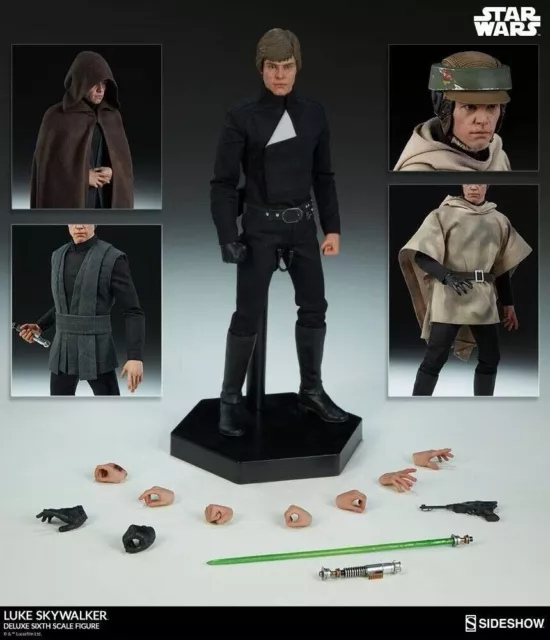 1/6 Luke Skywalker  30 CM - SIDESHOW - Star Wars Episode VI Deluxe Figurine