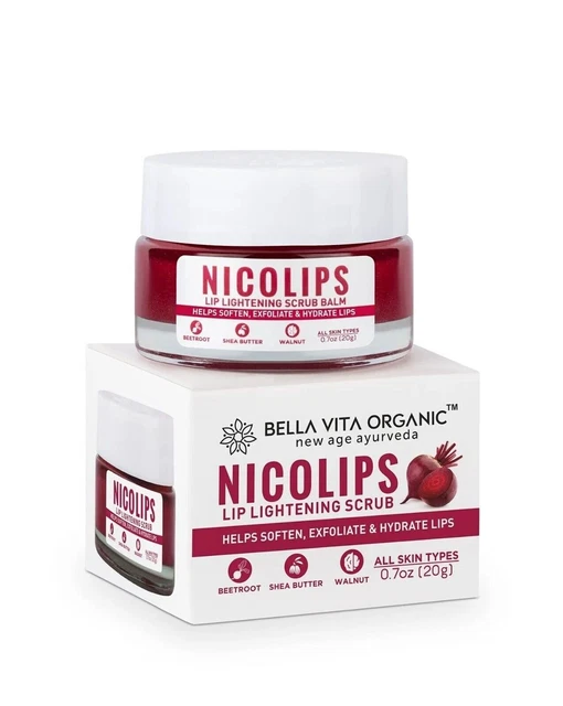 NICOLIPS CRÈME EXFOLIANTE pour les lèvres pour éclaircir et éclaircir les... EUR 17,51 PicClick FR