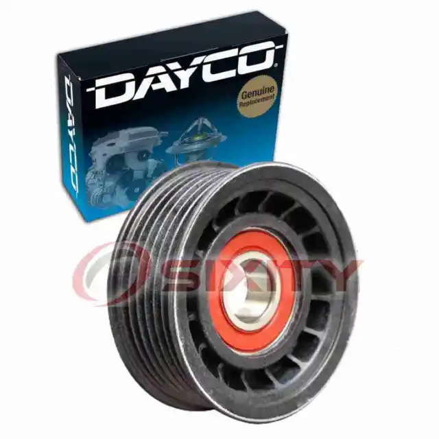 Dayco 89015 Drive Belt Idler Pulley for YS4Z-6A228-AA YS321 YS299 YS-333 fo