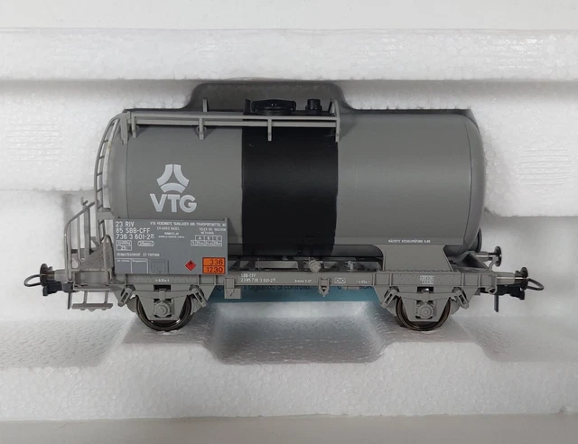 ROCO HO (CA) réf 67221 WAGON CITERNE ARTICULE