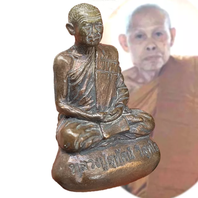 ✅ฺGenuine Powerful Thai Amulet Statue Phra LP SUTHAT Holy Magic Talisman Wealth