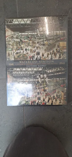 Brand New Waterloo Station. 1000. PIECE PUZZLE. FROM GIBSON