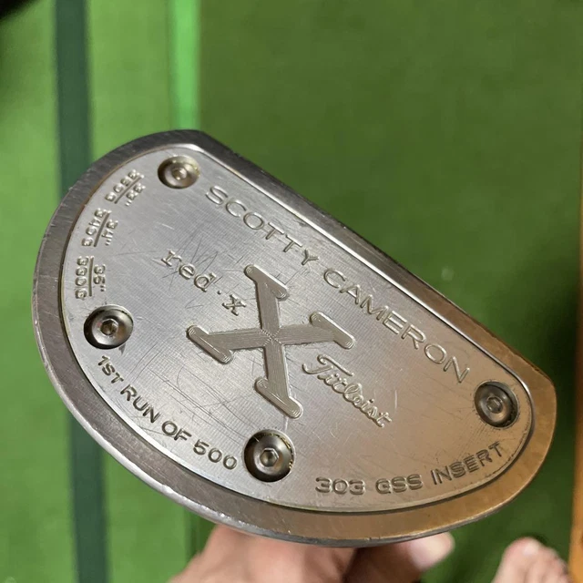 Scotty Cameron RED X 303 GSS パター