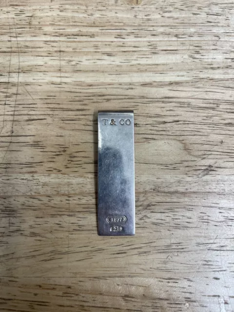 Tiffany & Co 1837 Solid Silver Money Clip EdwardsJewellers