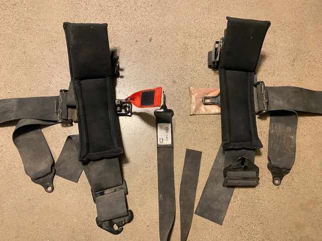 Can-Am Maverick Beard 4 Point Harness 3" Padded Seat Belt Utv Jeep