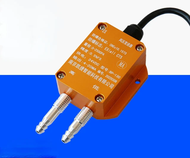 WIND PRESSURE TRANSMITTER differential pressure sensor 420mA fan