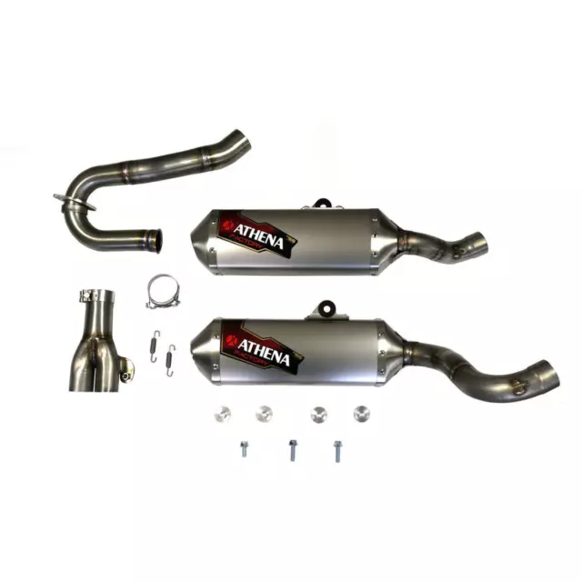 Auspuff Endtopf Krümmer muffler exhaust passt an Honda Crf Cr450f R 15-16