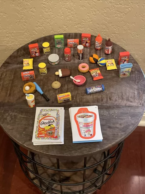 Topps Wacky Packages Large Lot 39 Cards And Stickers And 27 Erasers L@@K!