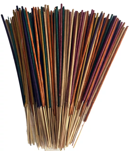 Incense Sticks Premium Masala Indian 100 Slow Burn (35 min+) Stick Multi Aromas 2