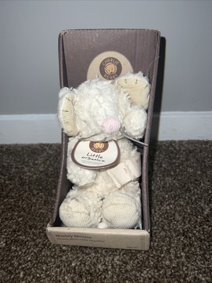 JellyCat Angora Blizzard orso morbido peluche giocattolo bianco in pensione 12 pollici 