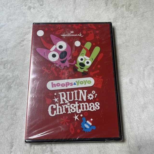 Hoops & and Yoyo Ruin Christmas DVD Hallmark New Sealed