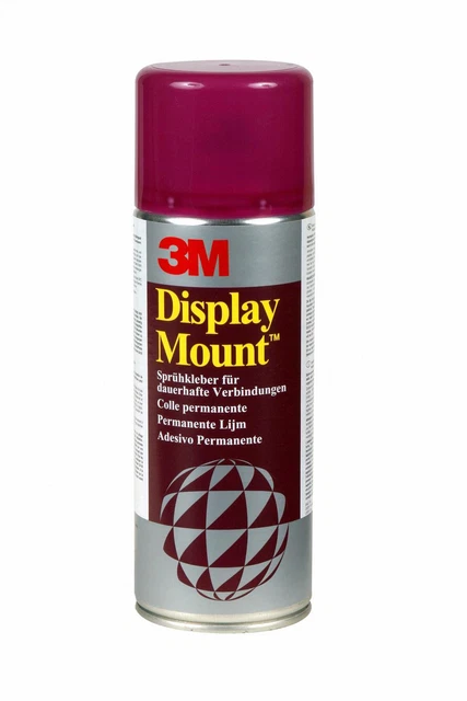 Spray adesivo permanente montaggio display 3M senza CFC 400 ml 7000116738