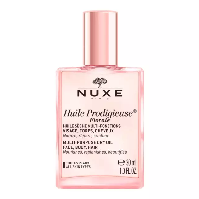 NUXE Huile Prodigieuse Floreal Sec Nourrit Apaisante Visage Corps Cheveux 100ml