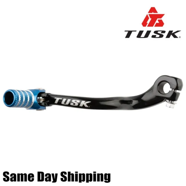 Tusk Folding Shift Lever Shifter KX125 94-05 KX250 94-07 KX500 94-04 KX65 Blue