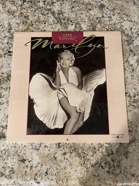 MARILYN MONROE WALL Calendar from 1999 - Sealed $18.63 - PicClick