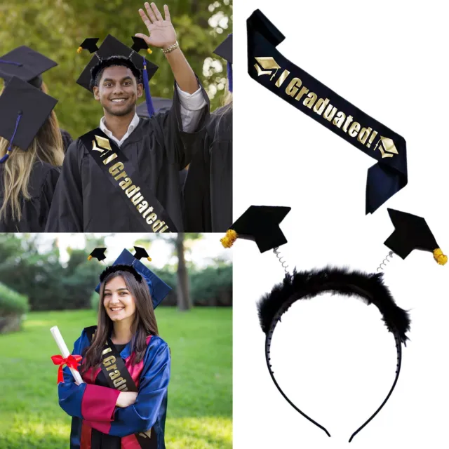 Party Decorations for Women Class Of 2022 With I Graduated Sash Graduation Sash